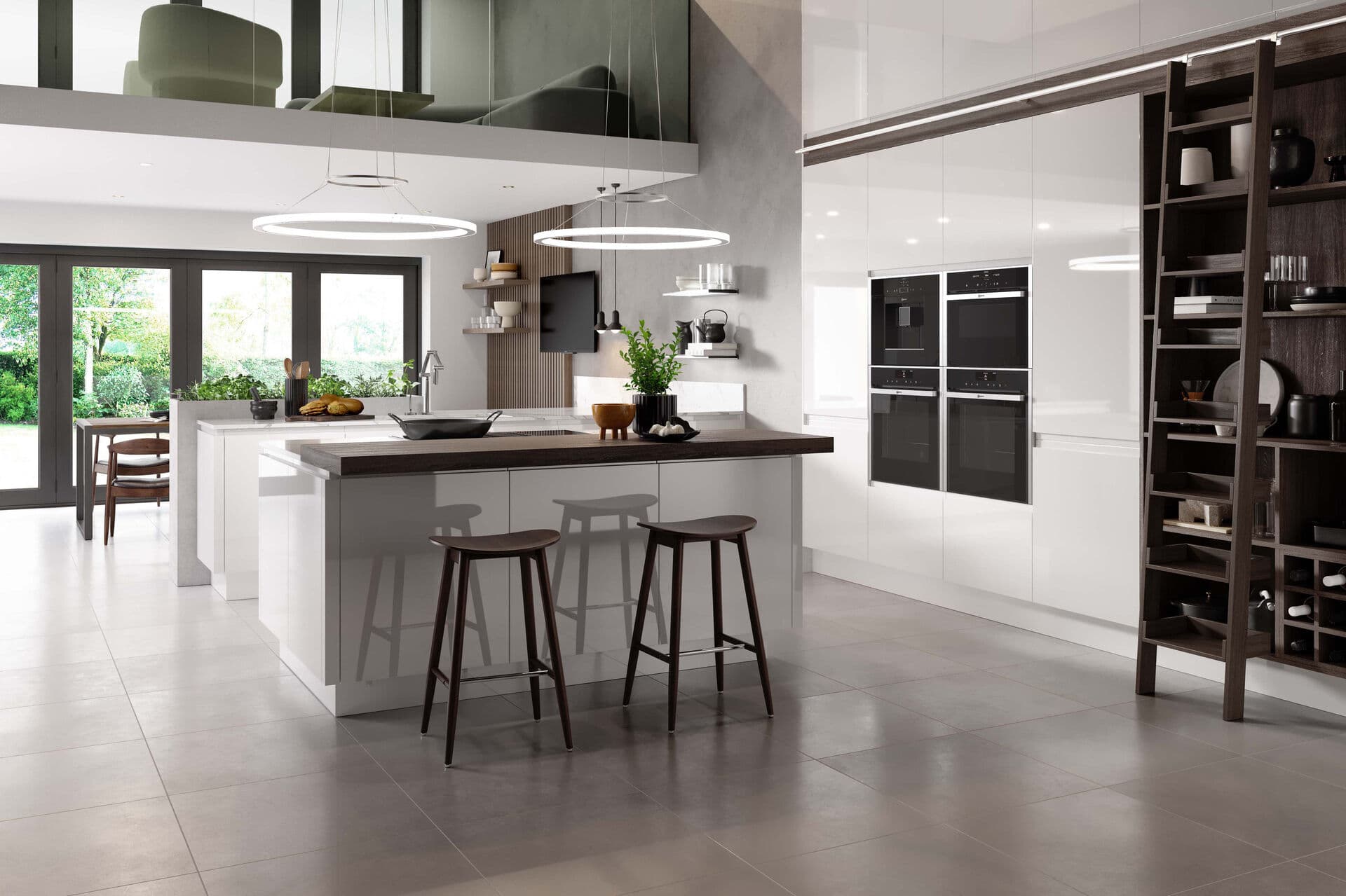 Luxury kitchen designed by Platinum Interiors