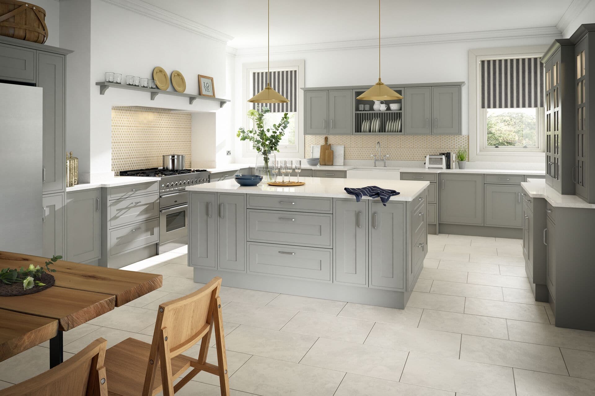 In-Frame Kitchens by Platinum Interiors