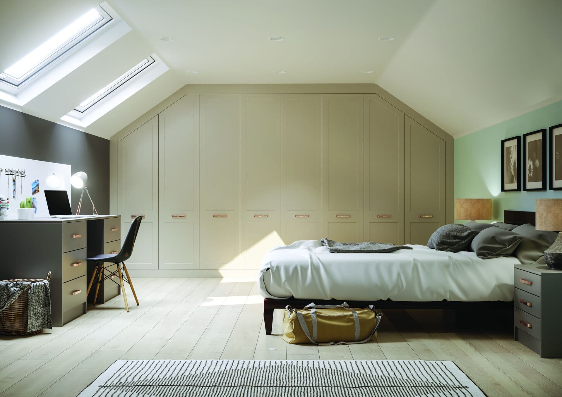 Angled Wardrobes showcase